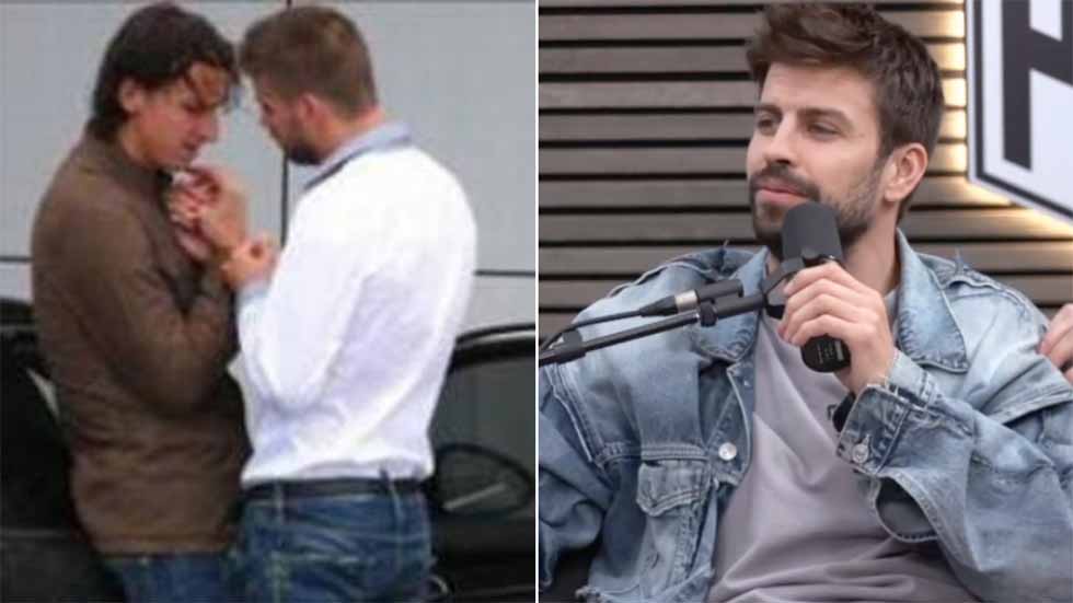 Piqué revela la historia detrás de la foto “romántica” con Zlatan