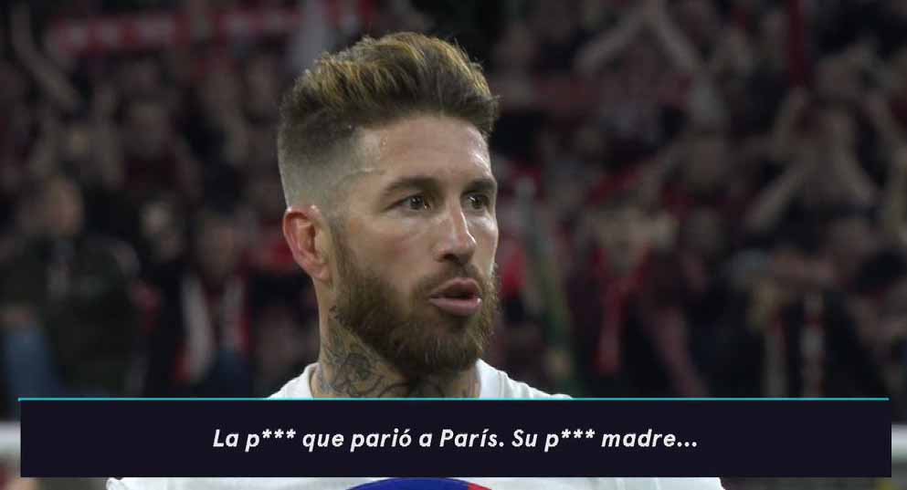 Sergio Ramos tras ser eliminado por el Bayern: «La p*** que parió a París, su p*** madre»