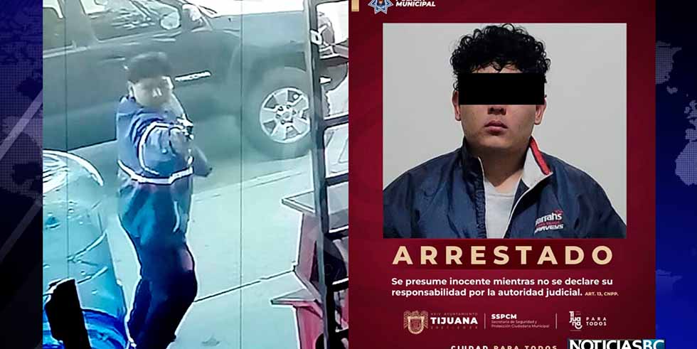 Arrestan a salvadoreño que acribilló a una estadounidense en Tijuana