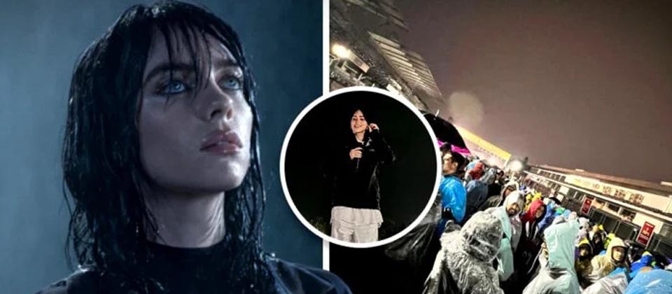 Billie Eillish cancela concierto en México por mal tiempo
