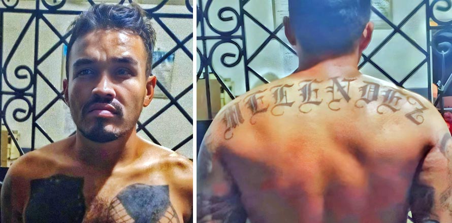 Pandillero de la MS tapó sus tatuajes con&nbsp; tal de no ir a&nbsp; la cárcel, todo fue en vano
