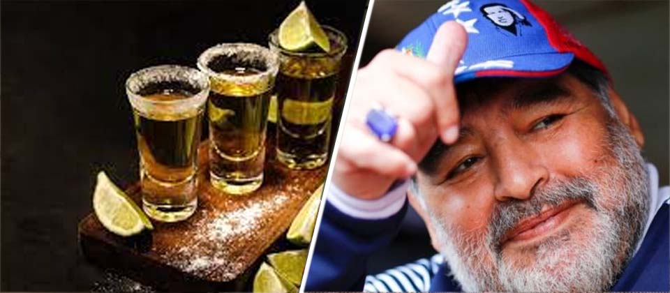 Lanzarán un tequila en honor a Diego Maradona