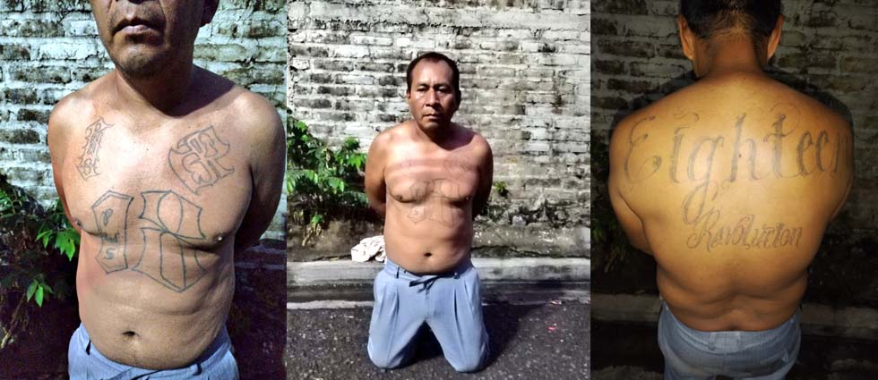 Militares detienen a veterano terrorista del Barrio 18-R