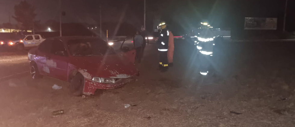 Un lesionado tras fuerte accidente sobre la carretera Panamericana