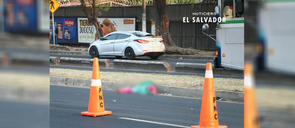 Anciana muere al ser arrollada en Soyapango