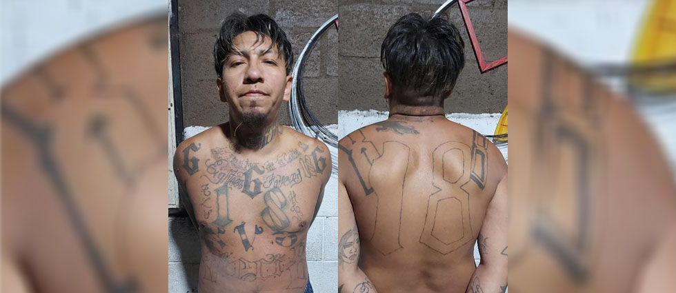 Arrestan a gatillero de la 18-R que asesinaba por órdenes de la pandilla en Apopa