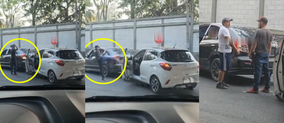 Denuncian en redes sociales un nuevo hecho de intolerancia al volante