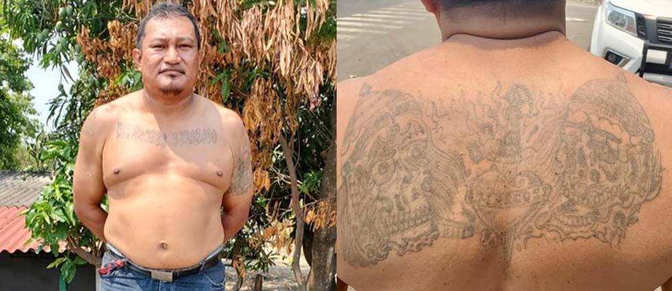 Cae peligroso MS-13 que ocultó sus tatuajes alusivos a la estructura con otros diseños