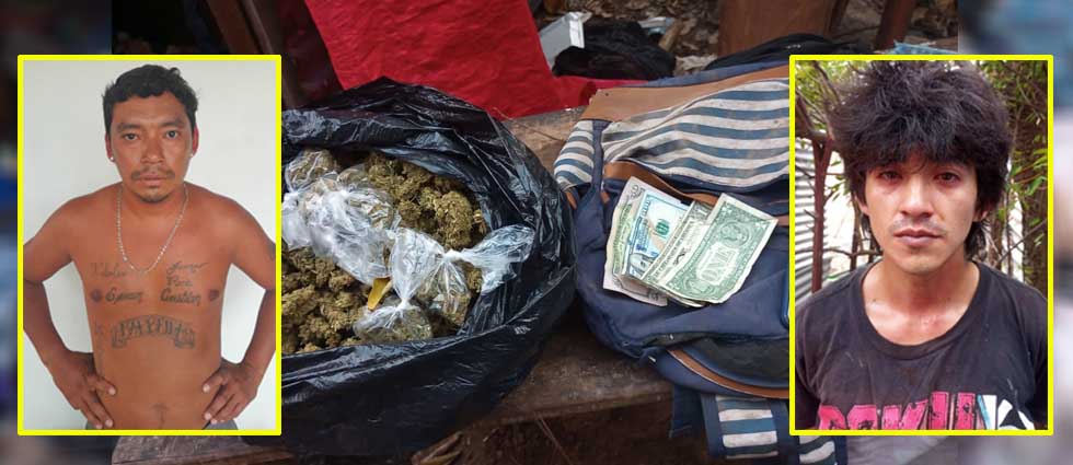 Policías sacan de las calles a dos peligrosos MS-13 que seguían delinquiendo en La Libertad