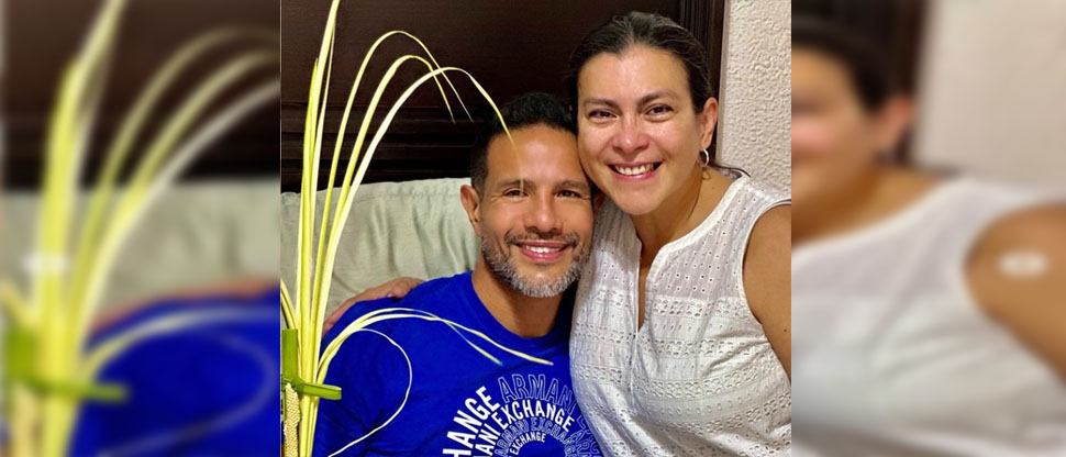 Postrado en cama Billy Calderón no se pierde la celebración del Domingo de Ramos 