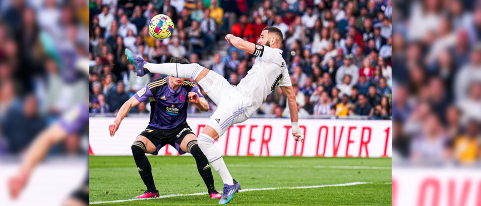 Con un hat-trick de Benzema el Real Madrid le pasó por encima al Valladolid