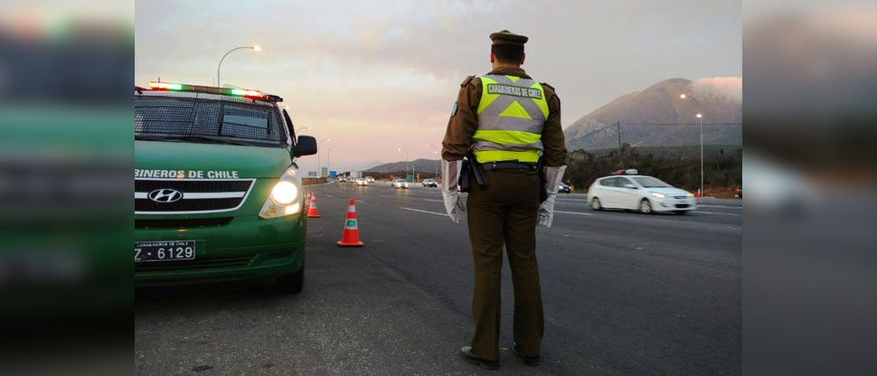 Venezolano intenta evadir control vehicular y policía chilena le quita la vida de un balazo en el pecho