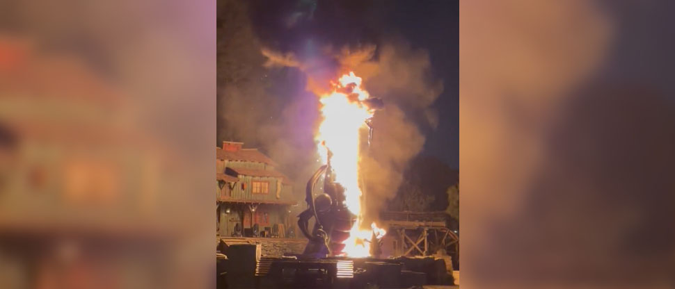 La diversión se transforma en terror en Disney tras incendio de atracción mecánica