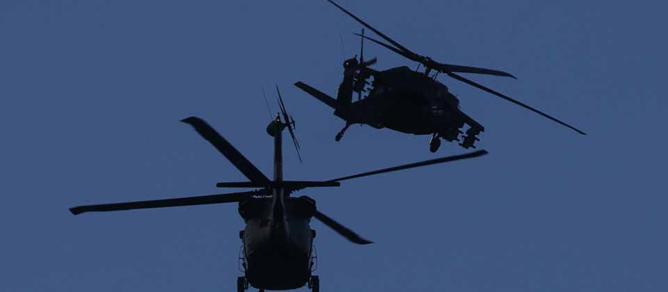 Fallecen 3 soldados al chocar dos helicópteros  durante un vuelo de entrenamiento en EEUU