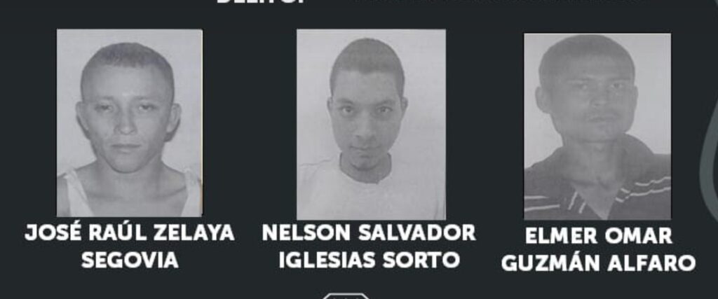 Estos tres sujetos pasarán varios años en prisión por quitarle la vida a una mujer en Moncagua