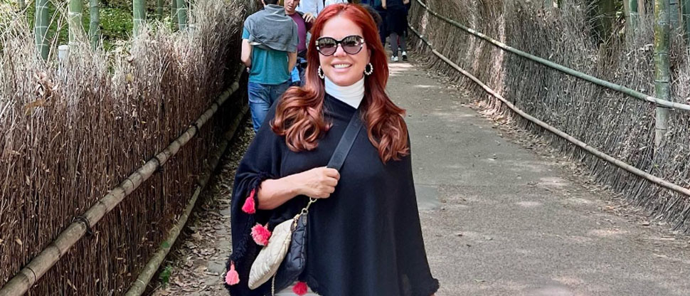 Expresentadora de Al Rojo Vivo, María Celeste Arrarás, queda impresionada en su visita a El Salvador