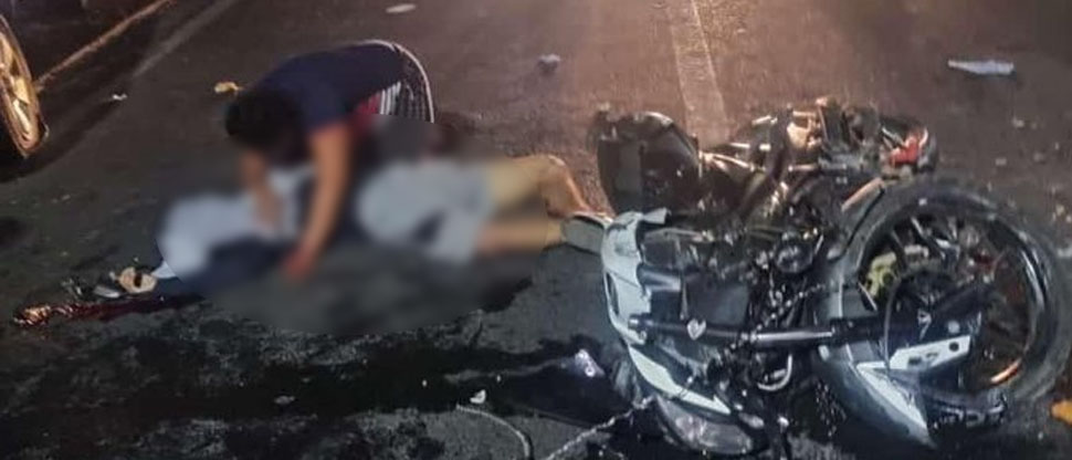 Motociclista fallece tras chocar en sentido contrario contra vehículo en San Miguel