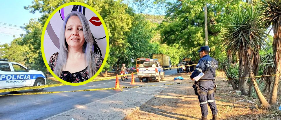 Ella era Teresa, la pasajera que falleció al caer de bus en la carretera a Santa Ana