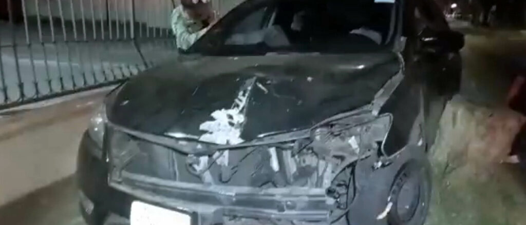 Conductor pierde el control y se accidenta en Santa Tecla &nbsp;