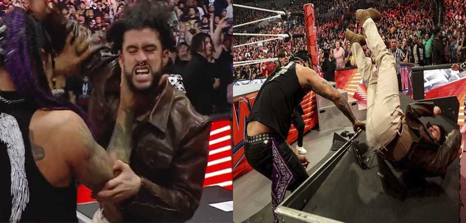 VIDEO: Bad Bunny sufre tremenda golpiza en la WWE