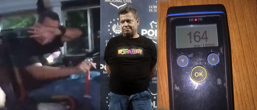Capturan a motorista de la 41-D denunciado por manejar en estado de ebriedad 