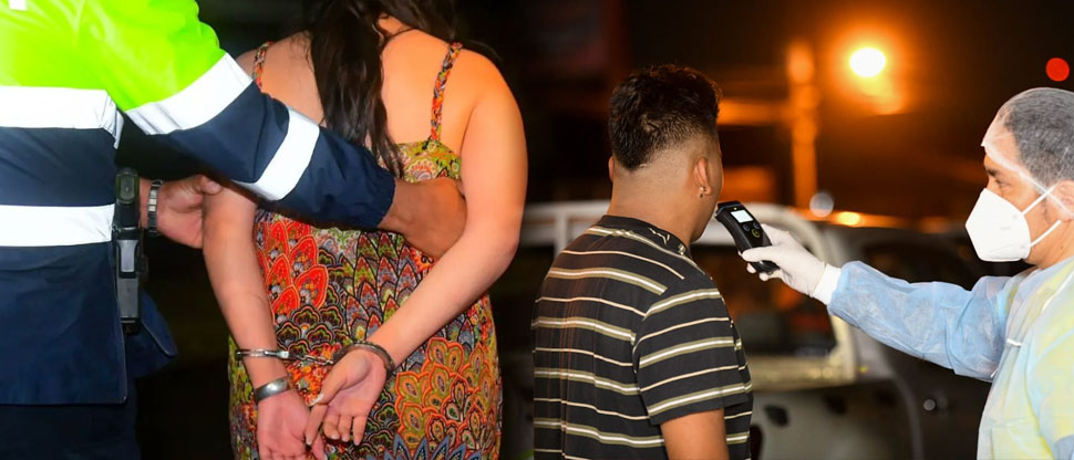 Detienen a tres conductores en estado de ebriedad durante la madrugada