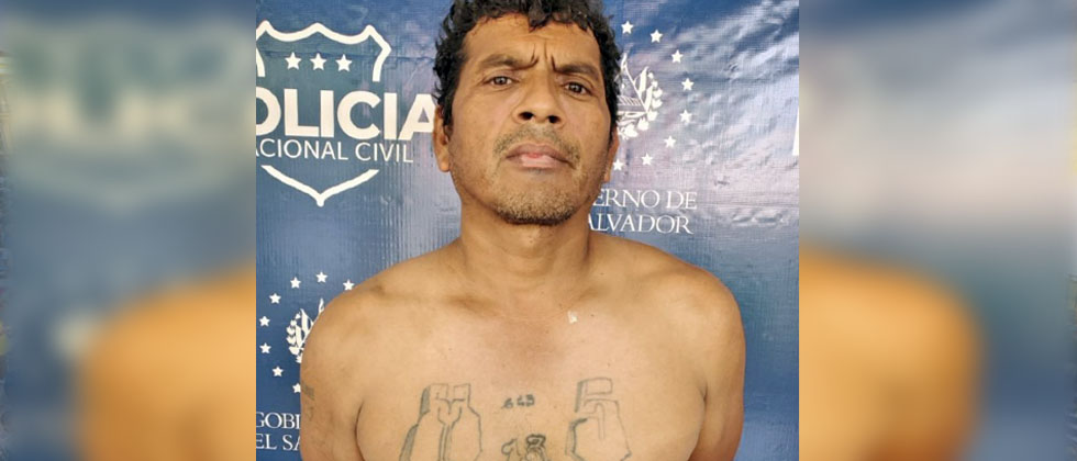 Cae temido pandillero de la MS-13 que huía de la justicia  
