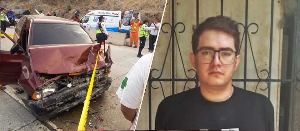Detienen a responsable de choque en carretera al Puerto de La Libertad