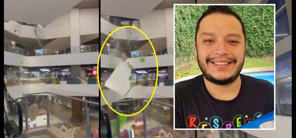 Dino Safie sale a la defensa de Millenium Plaza tras colapso de techo por lluvias