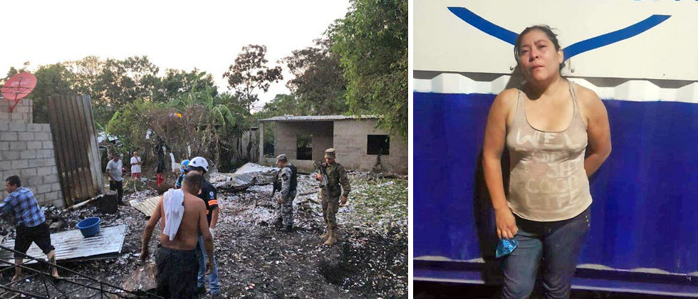 Dueña de cohetería clandestina que explotó en Santa Ana enfrenta audiencia inicial 