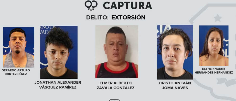 Cae estructura del Barrio 18 que extorsionaba a comerciantes de San Salvador&nbsp;