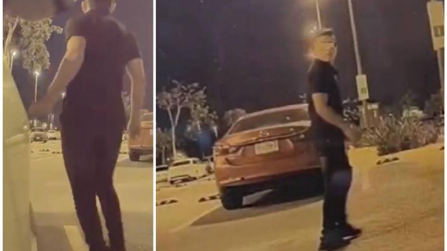 VIDEO: Joven es captado rayando un Tesla y el dueño del auto ofrece recompensa para identificarlo  