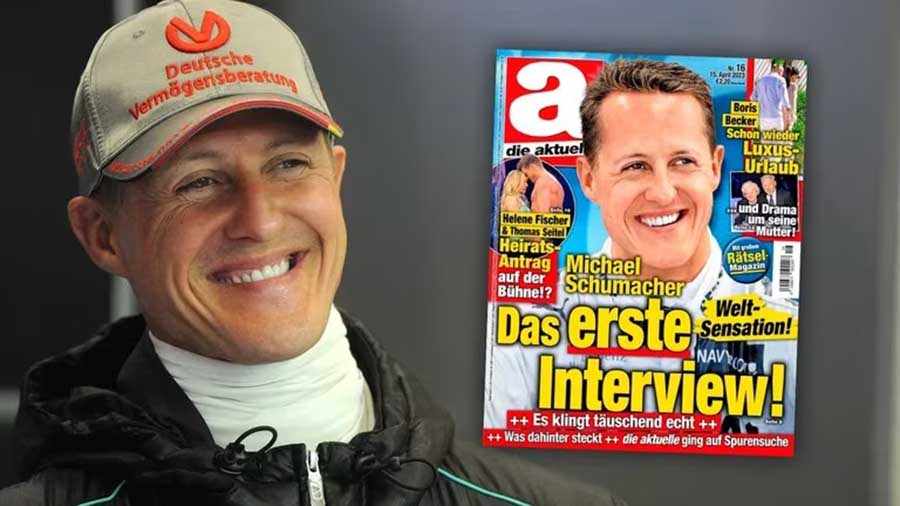 Escándalo mundial por publicación de entrevista falsa a Michael Schumacher