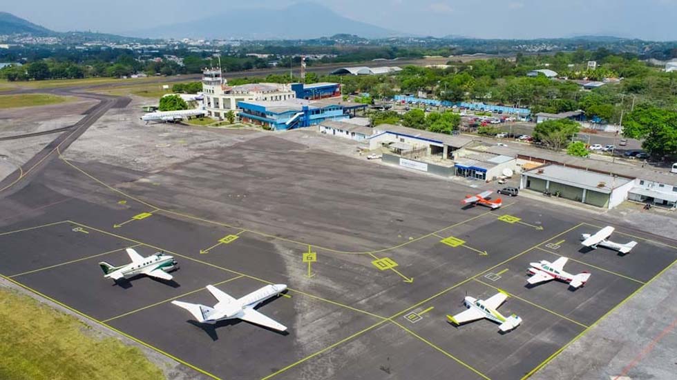 Construcción de nueva terminal en Aeropuerto de Ilopango lleva un avance del 40%