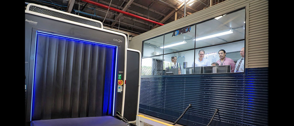 Terminal de carga del Aeropuerto Internacional ahora cuenta con equipo de rayos X con tecnología Dual View 