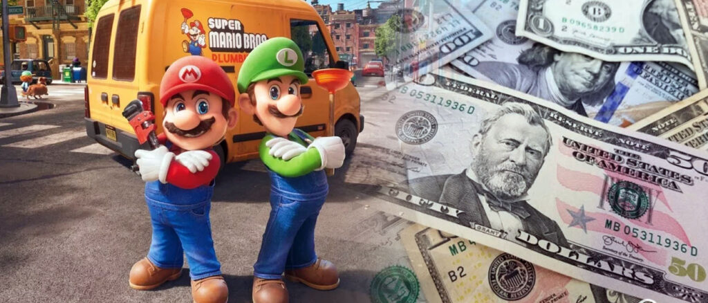 Super Mario recauda $377 millones en su estreno mundial&nbsp;