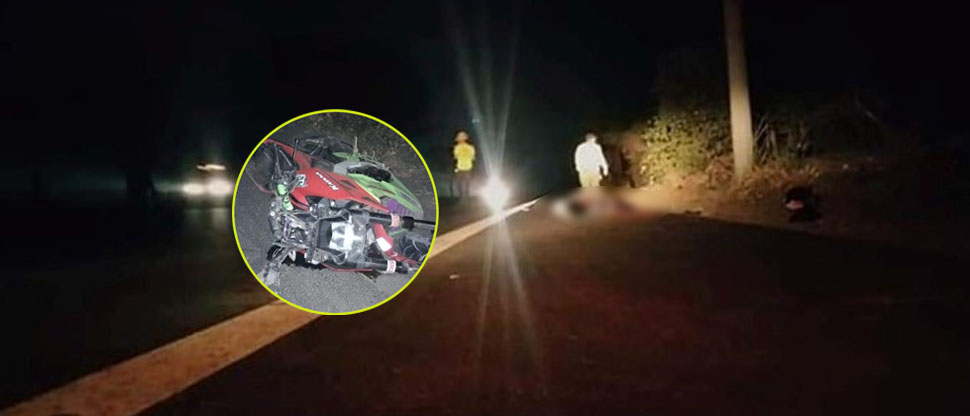Motociclista muere al accidentarse en carretera a Santa Ana