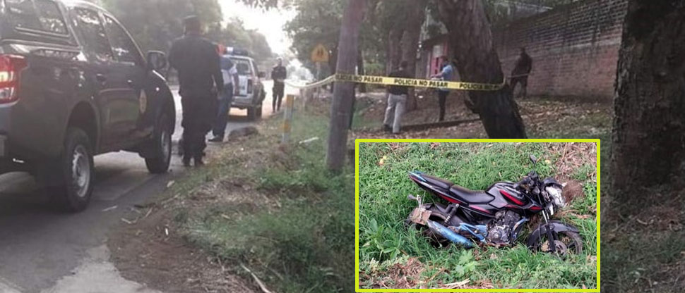 Motociclista pierde el control y muere al accidentarse en Usulután