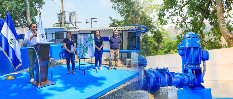 ANDA inaugura pozo en Soyapango; más de 12 mil personas serán beneficiadas  