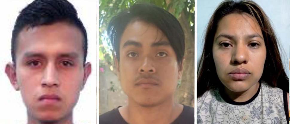 Detienen a dos sujetos y a una mujer por homicidios