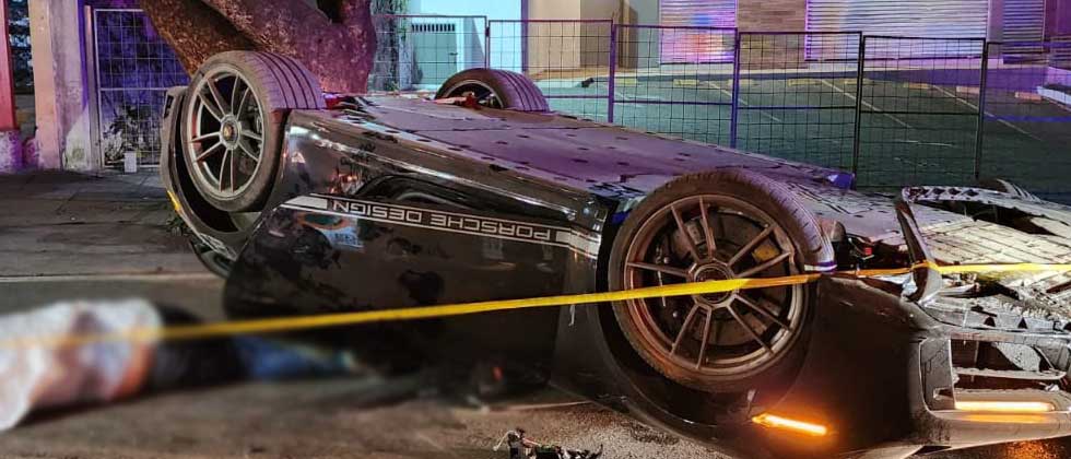 Surge video minutos después del brutal accidente en el que fallecieron dos personas
