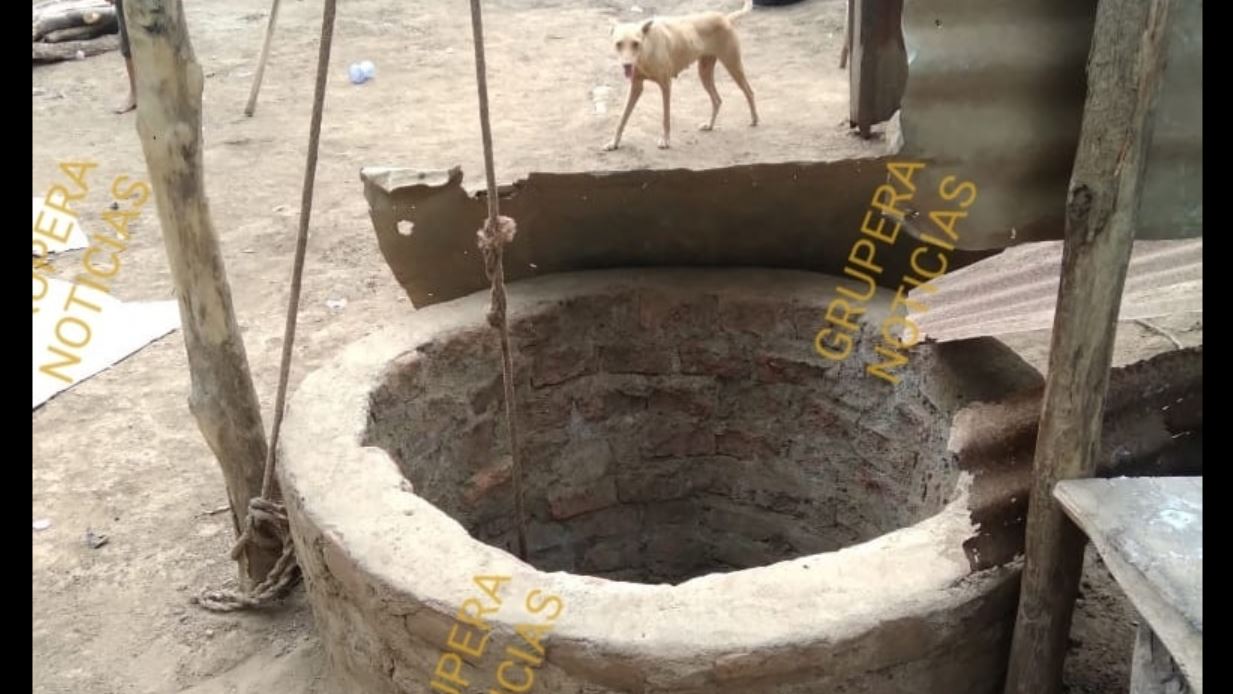 Hombre cae accidentalmente en un pozo en Acajutla