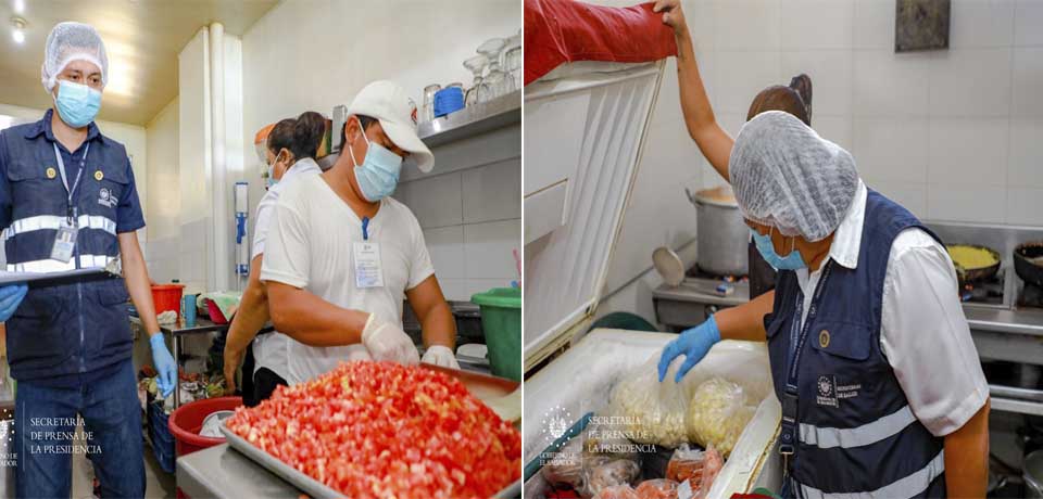 Salud verifica inocuidad de alimentos en restaurantes de zonas turísticas