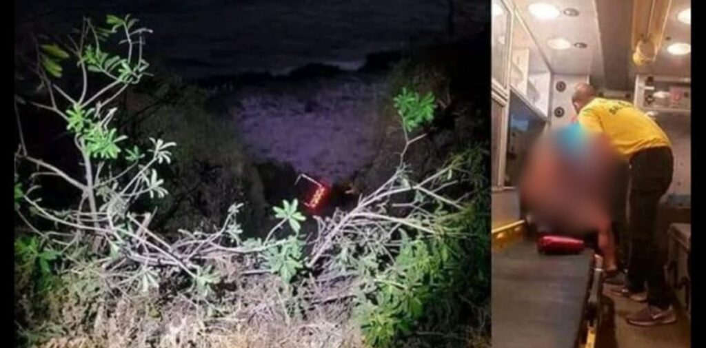 Conductor de rastra que cayó al mar se salva de milagro