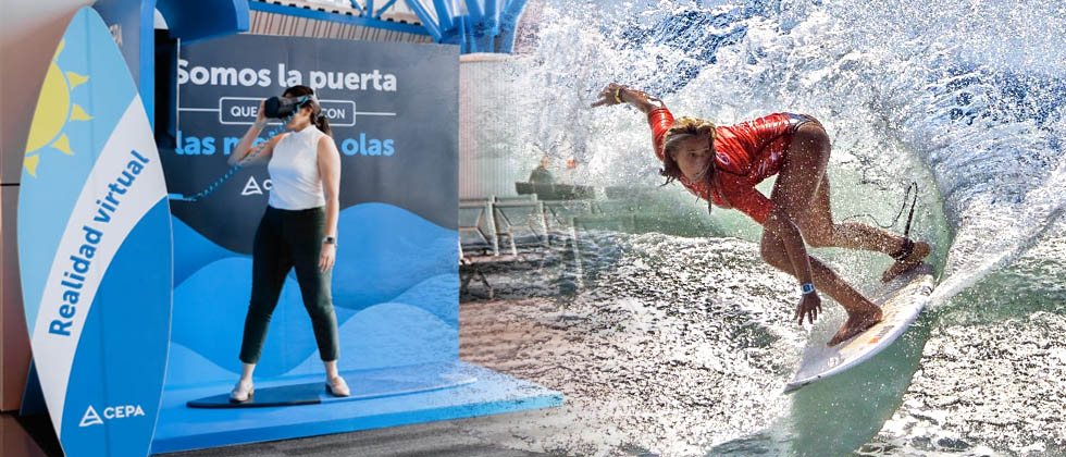 Así funciona el simulador de surf instalado en aeropuerto internacional de El Salvador&nbsp;