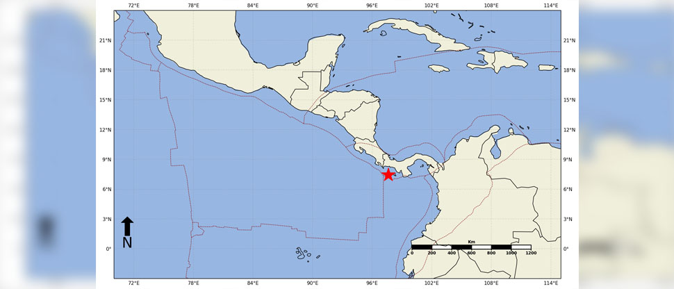 Descartan amenaza de Tsunami para El Salvador tras fuerte sismo de 6.6 en Panamá