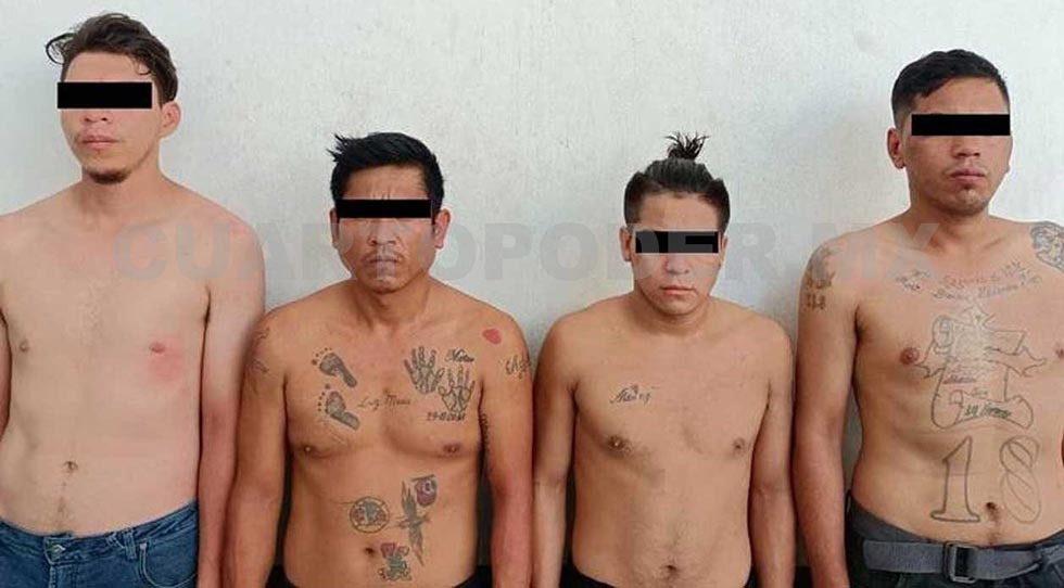 Capturan a pandilleros salvadoreños que transportaban droga en Tapachula  