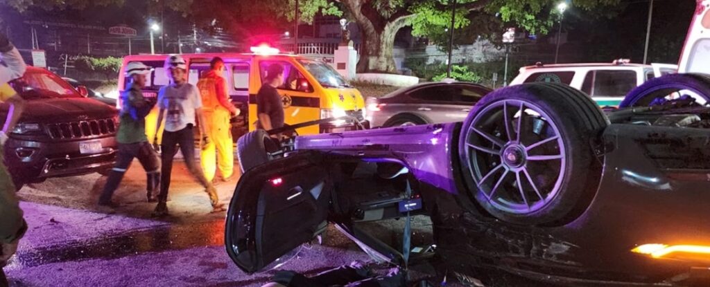 PNC confirma que la excesiva velocidad sería la causa del fatal accidente en redondel Luceiro