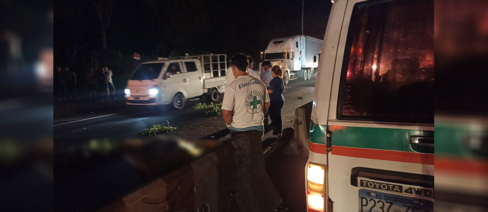 Hombre muere tras fuerte accidente de tránsito en Santa Ana