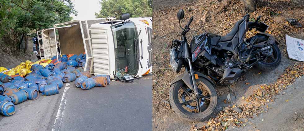 Dos lesionados deja fuerte choque en la carretera Panamericana